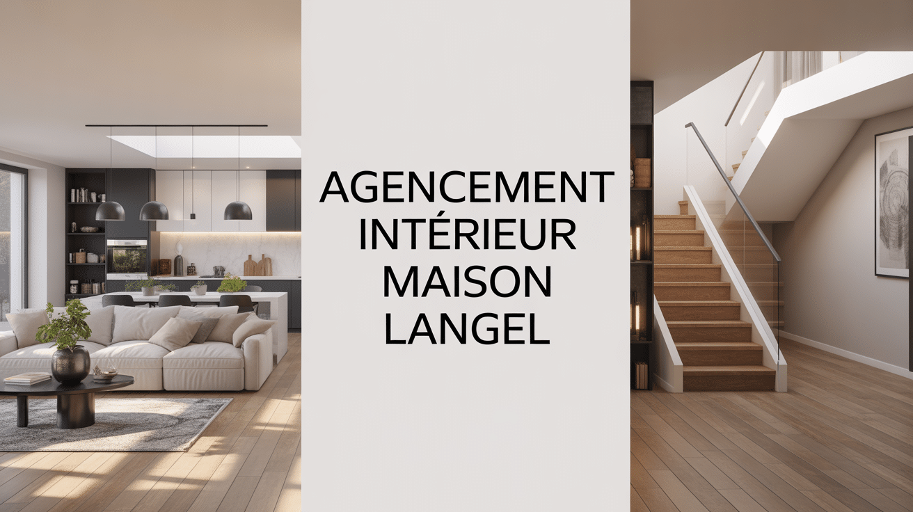 agencement interieur maison langel salon moderne lumineux