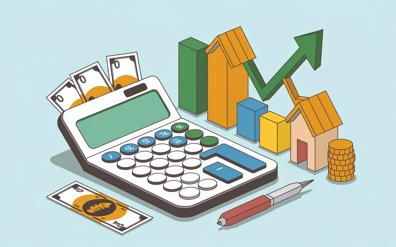 Calculatrice et graphiques pour budget extension maison en bois