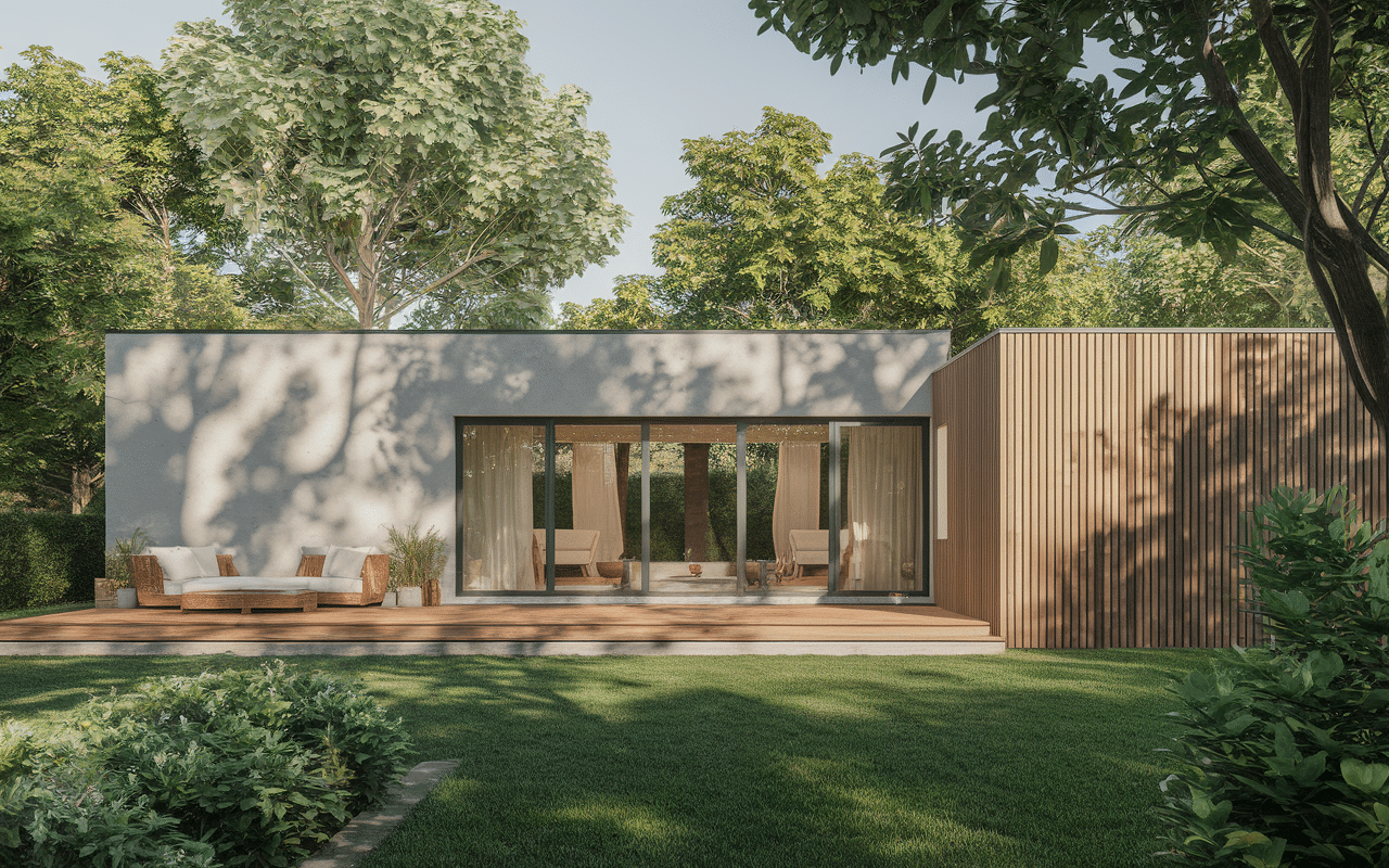 Extension maison en bois écologique versus extension béton