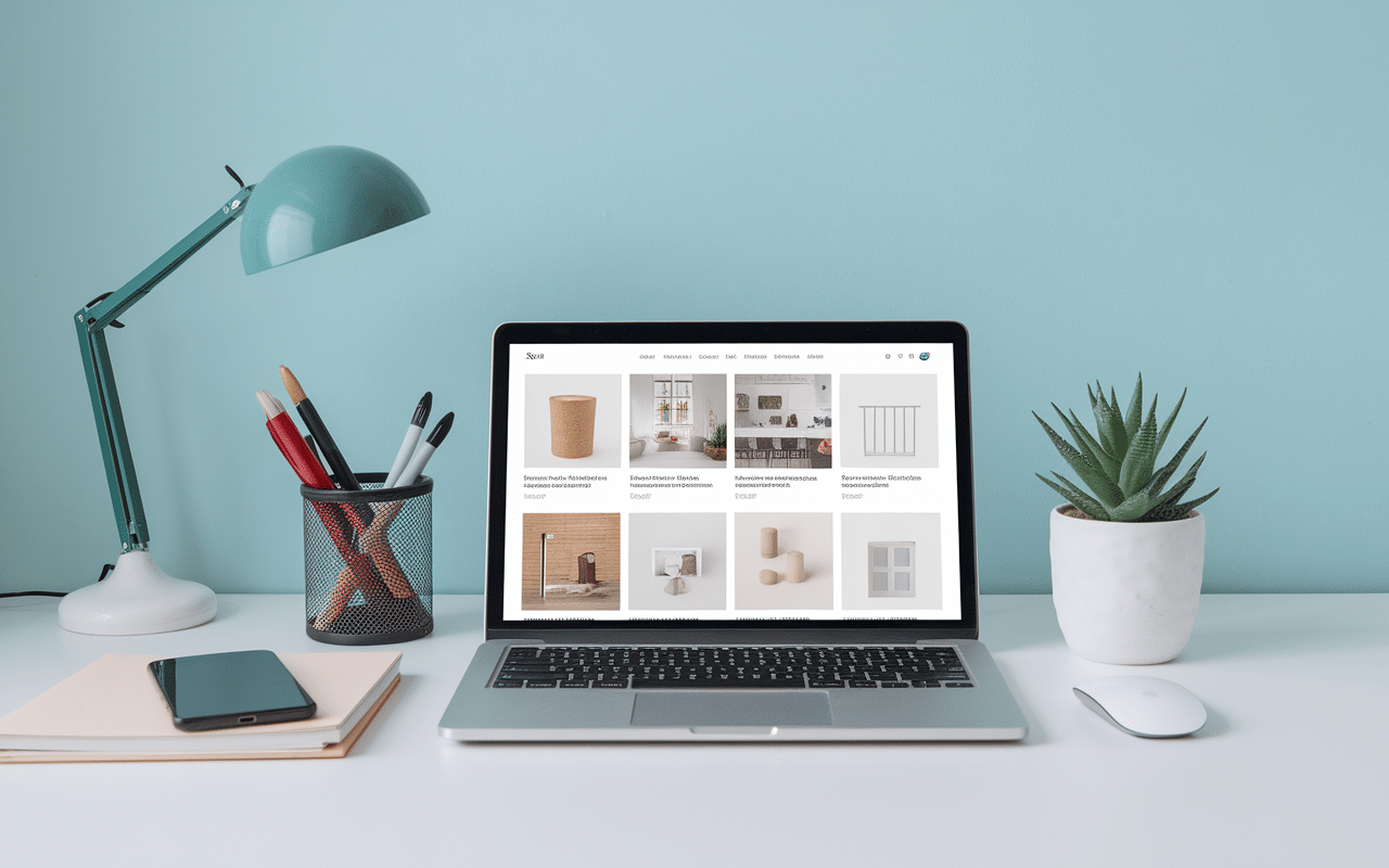 Interface blog déco beau beau blog