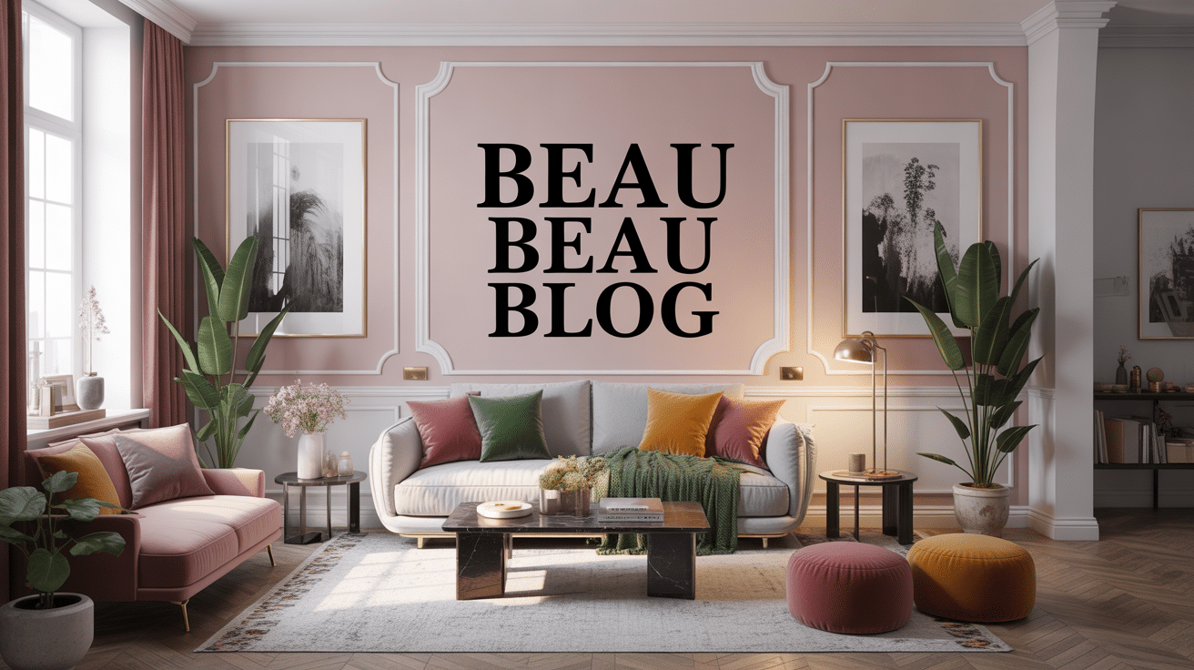 Salon moderne déco beau beau blog
