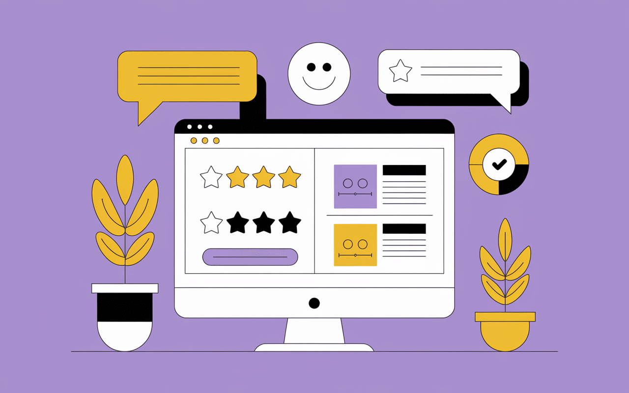 Evaluation et feedback utilisateur minimaliste