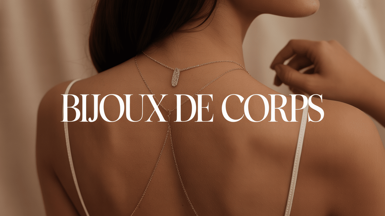 Femme élégante avec bijoux de corps