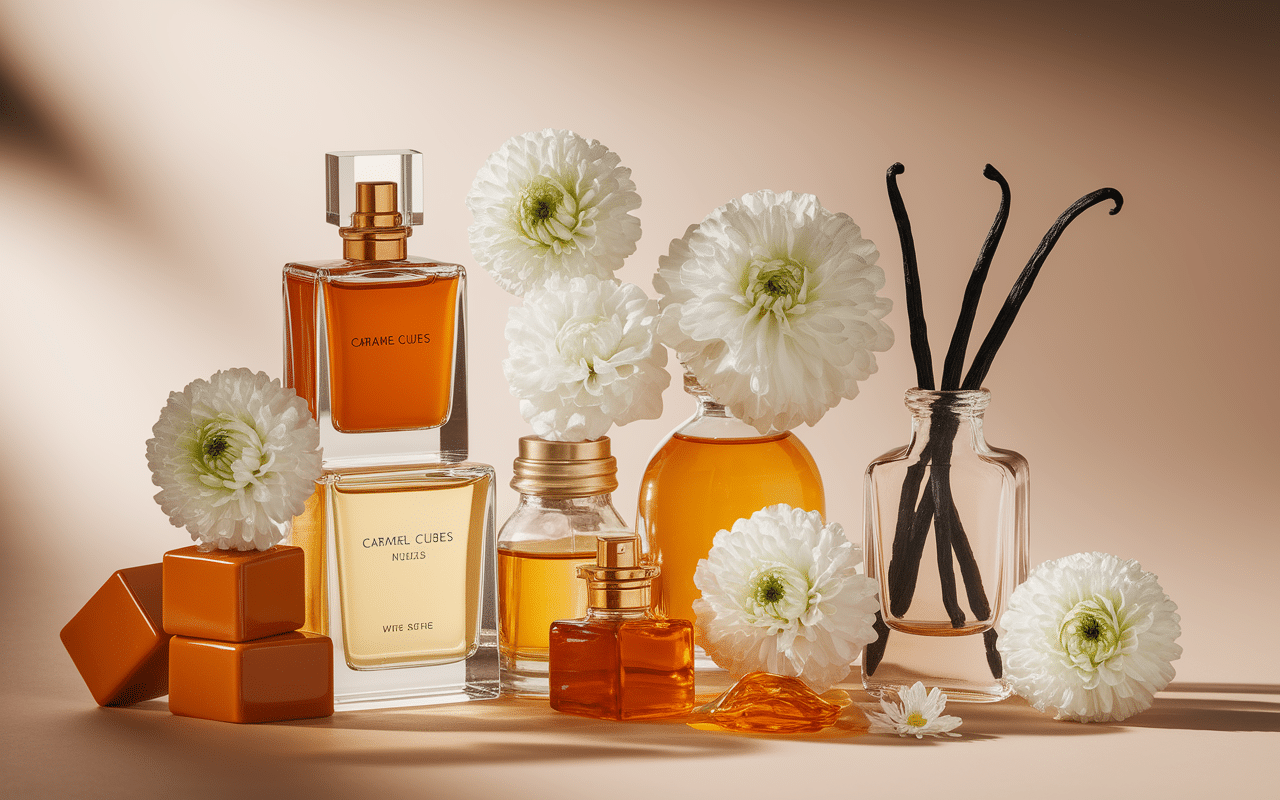 Ingrédients du parfum Eclaire Lattafa en pyramide