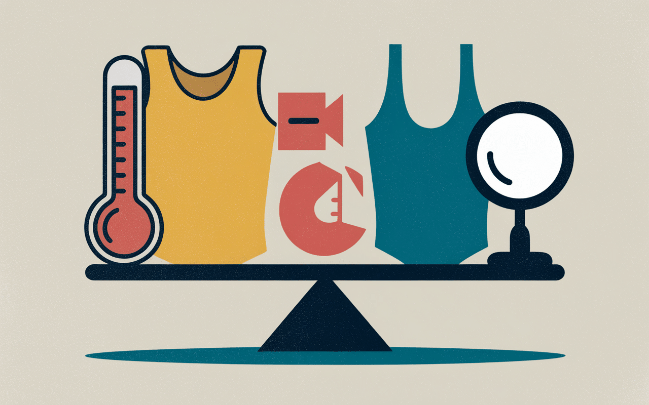 Éléments expliquant maillot trop petit femme