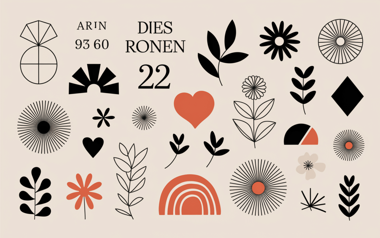 tatouage en commun couple designs géométriques