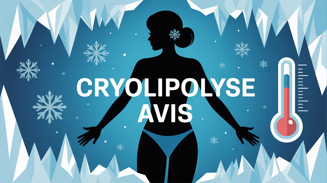 Illustration silhouette la cryolipolyse avis