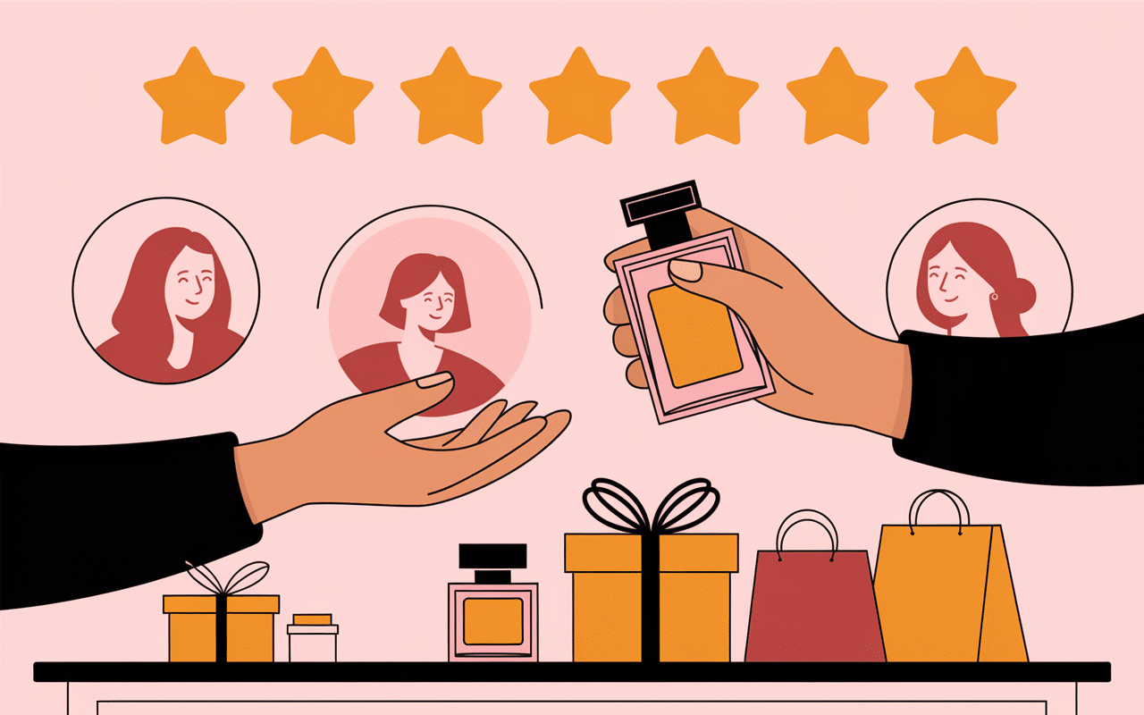 Client testant Resala parfum avis positif