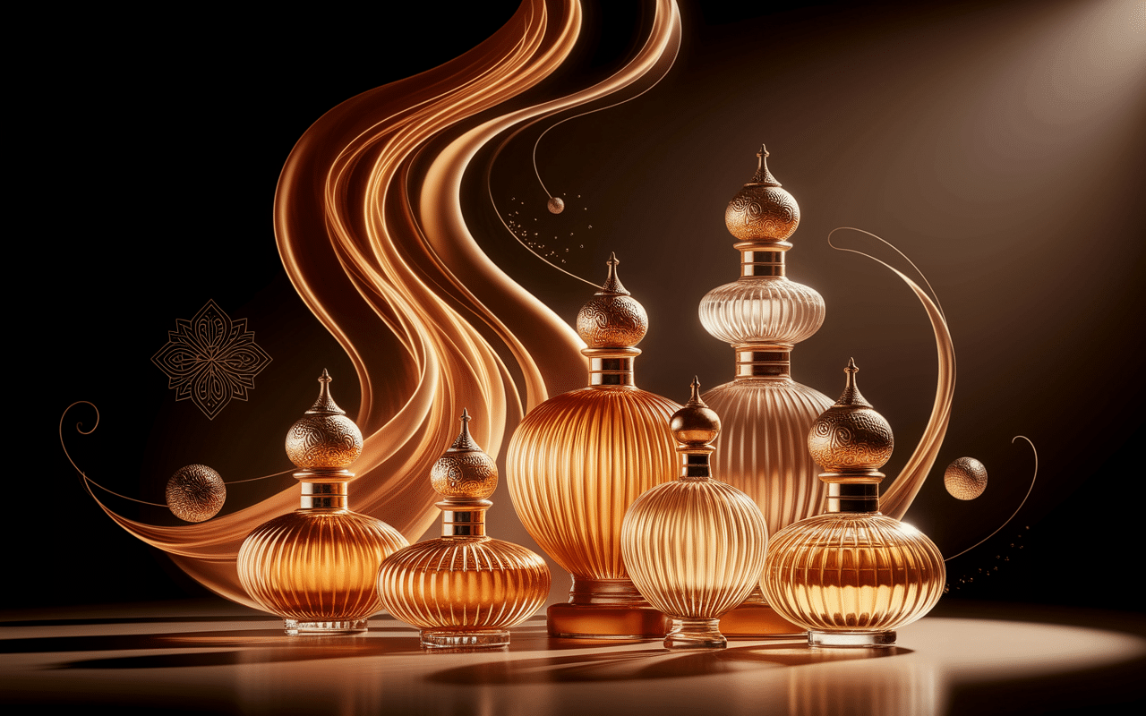 arabiyat prestige composition flacons parfum et vapeurs ambrées