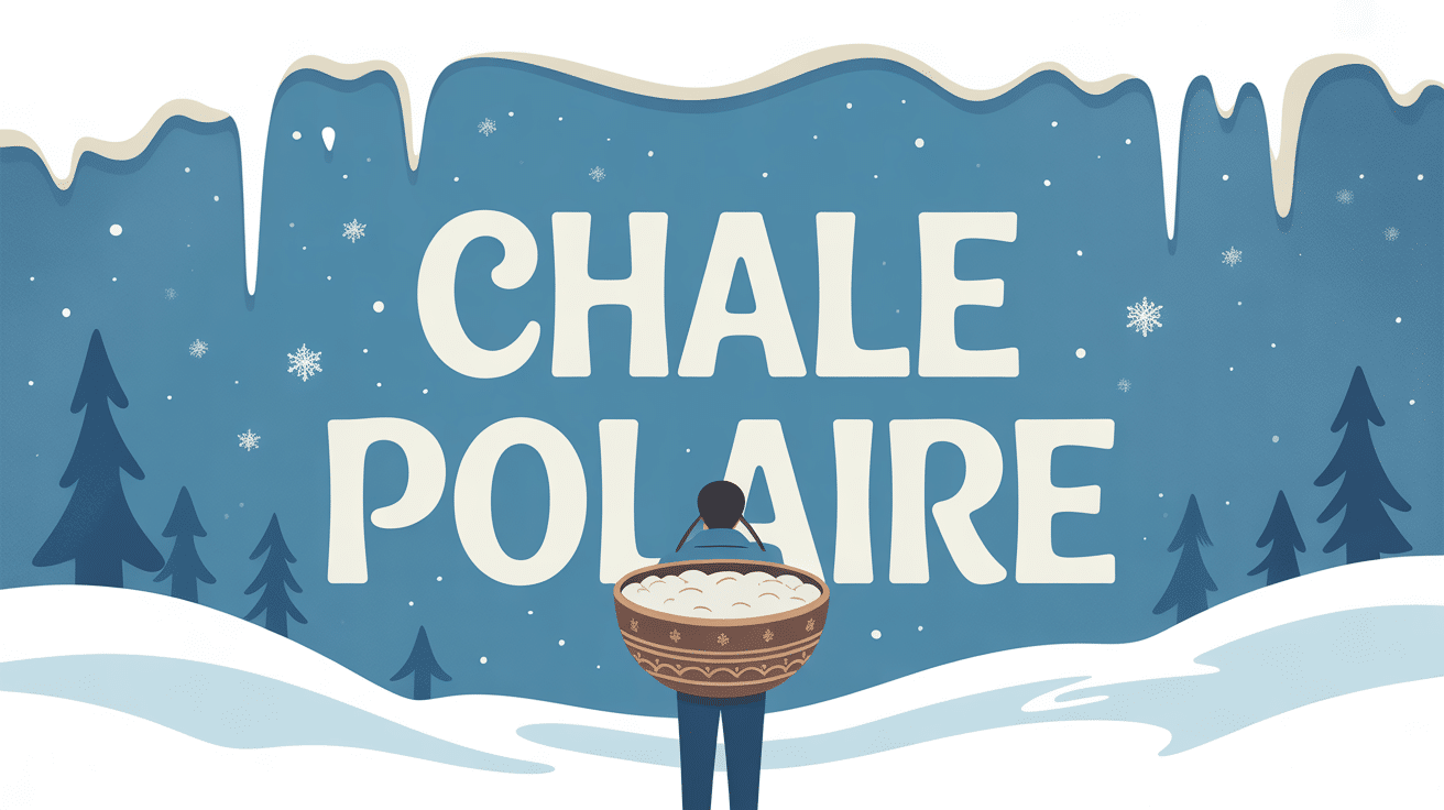 Personne portant chale polaire doux dans paysage hivernal
