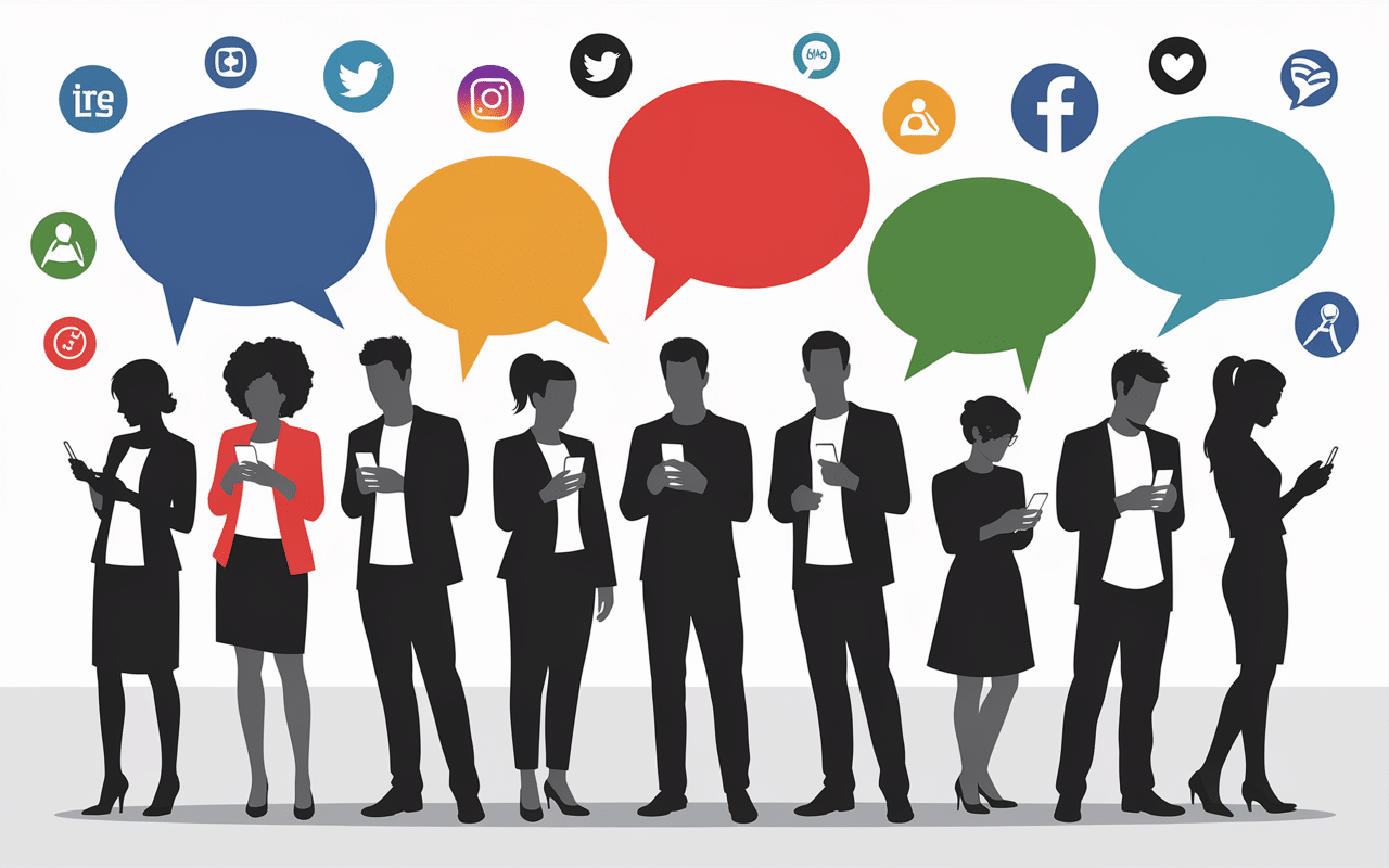 utilisateurs kleaner réseaux sociaux discussion