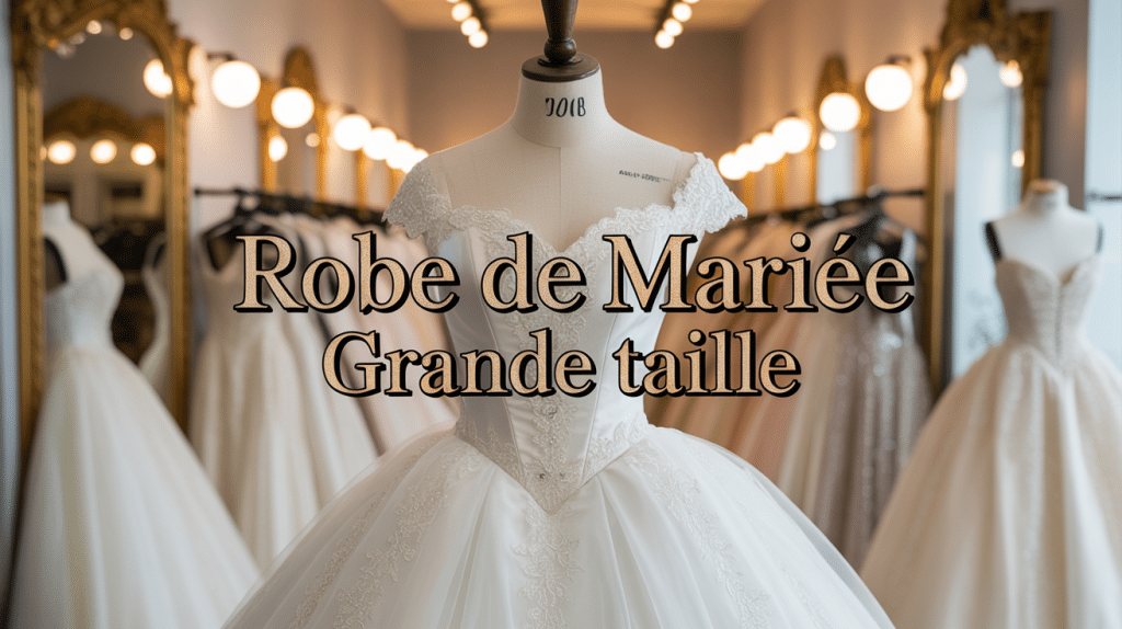 robe de mariee grande taille princesse avec dentelle