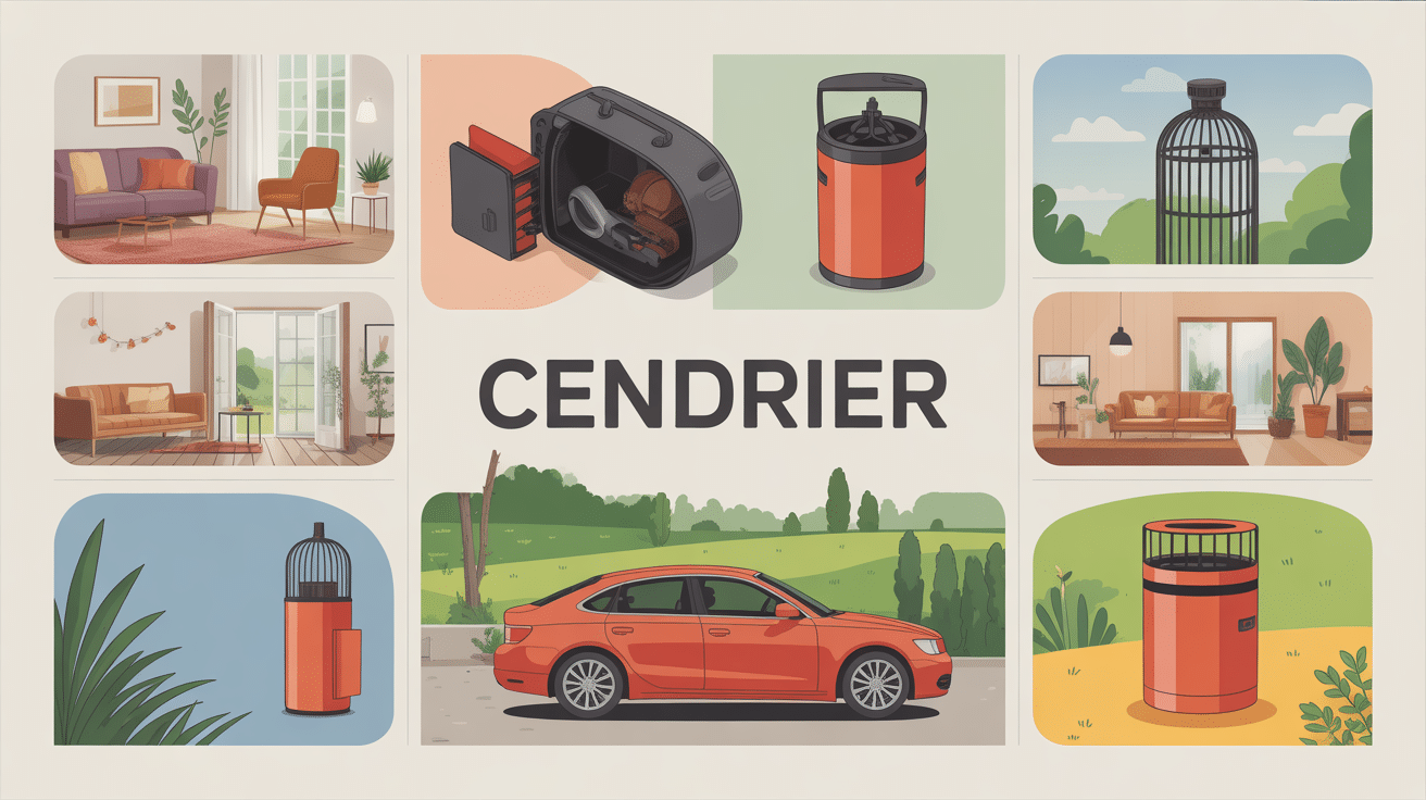 cendrier pour salon terrasse voiture et poche