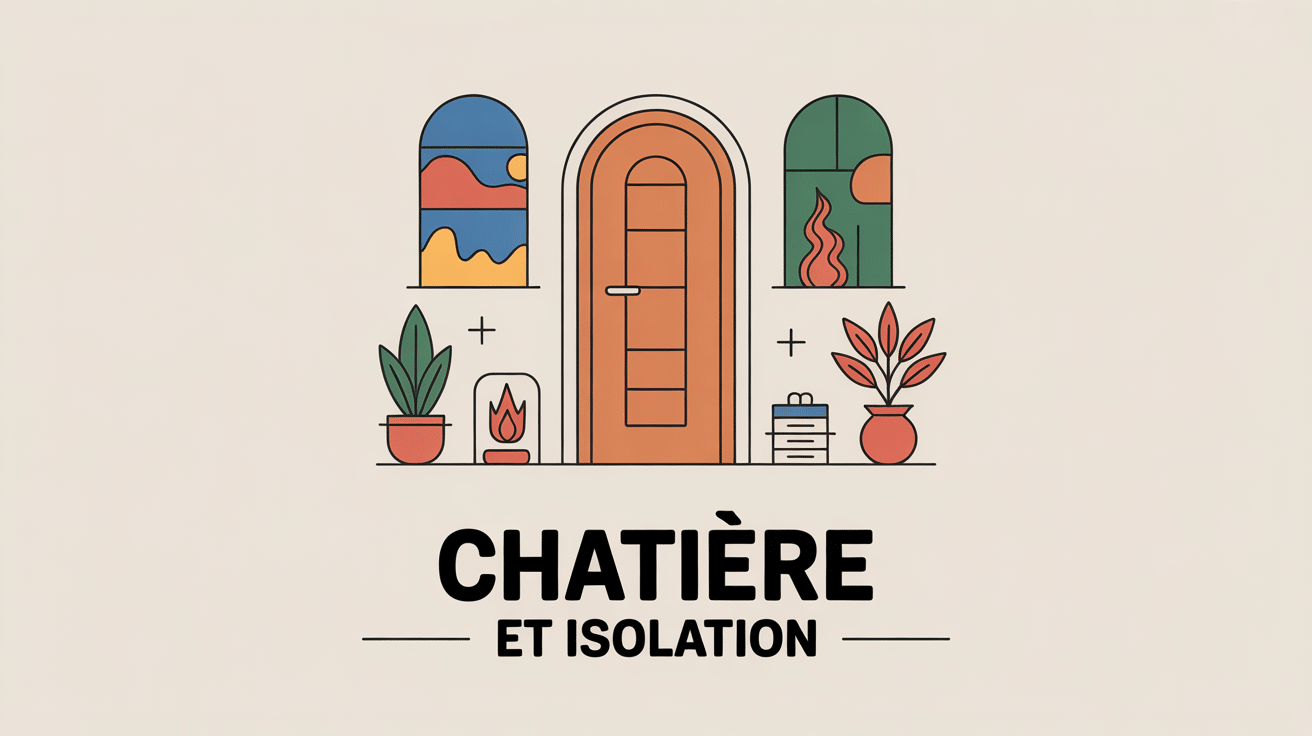 illustration chatière et isolation performance thermique