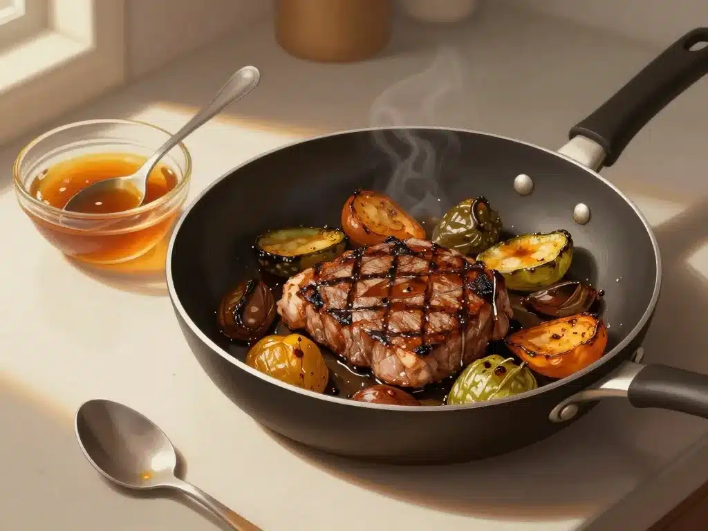 Scene cuisine comment faire du marron coloration aliments