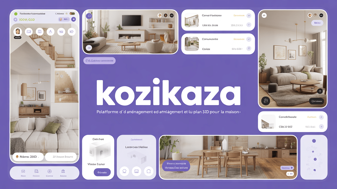 kozikaza avis illustration plateforme aménagement maison