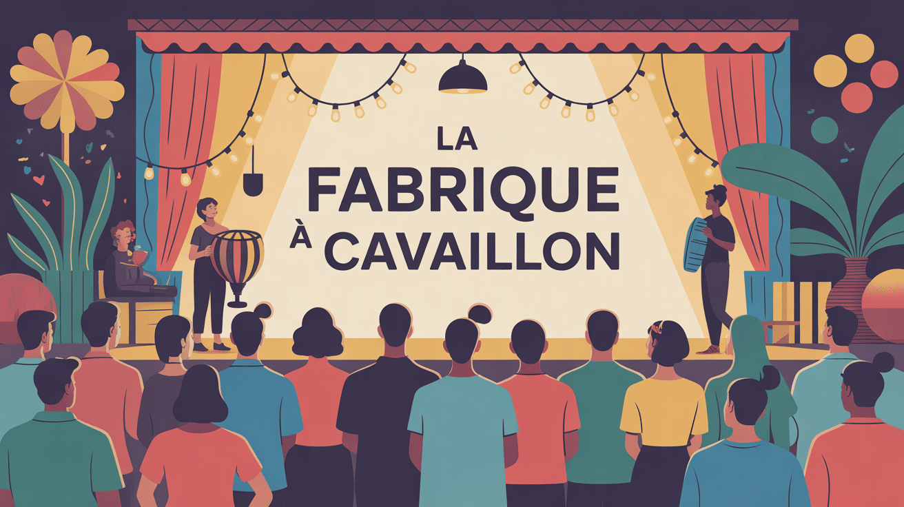 la fabrique à cavaillon illustration scène ambiance