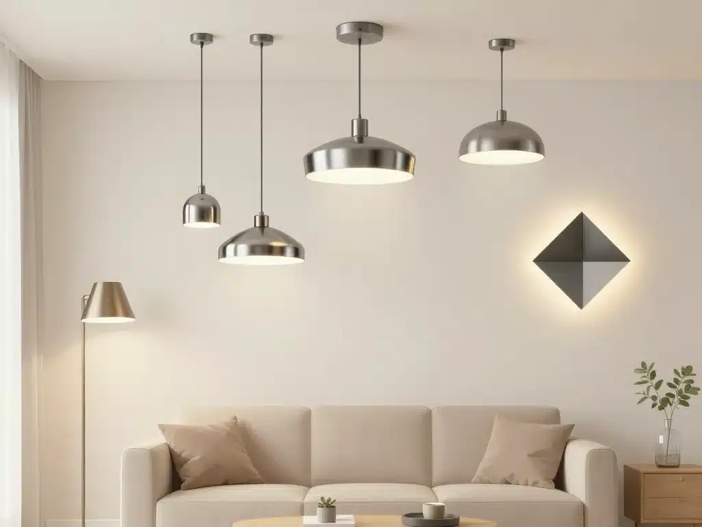 luminaire salon moderne design contemporain salon