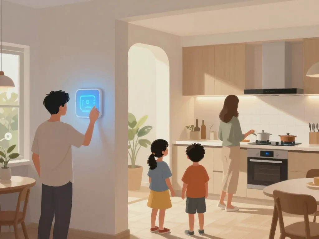 maison du futur famille domotique confort