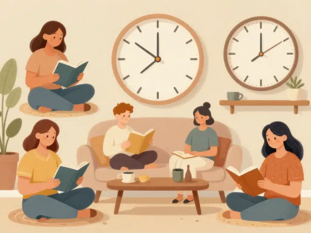 maison du temps vie quotidienne gestion temps détente