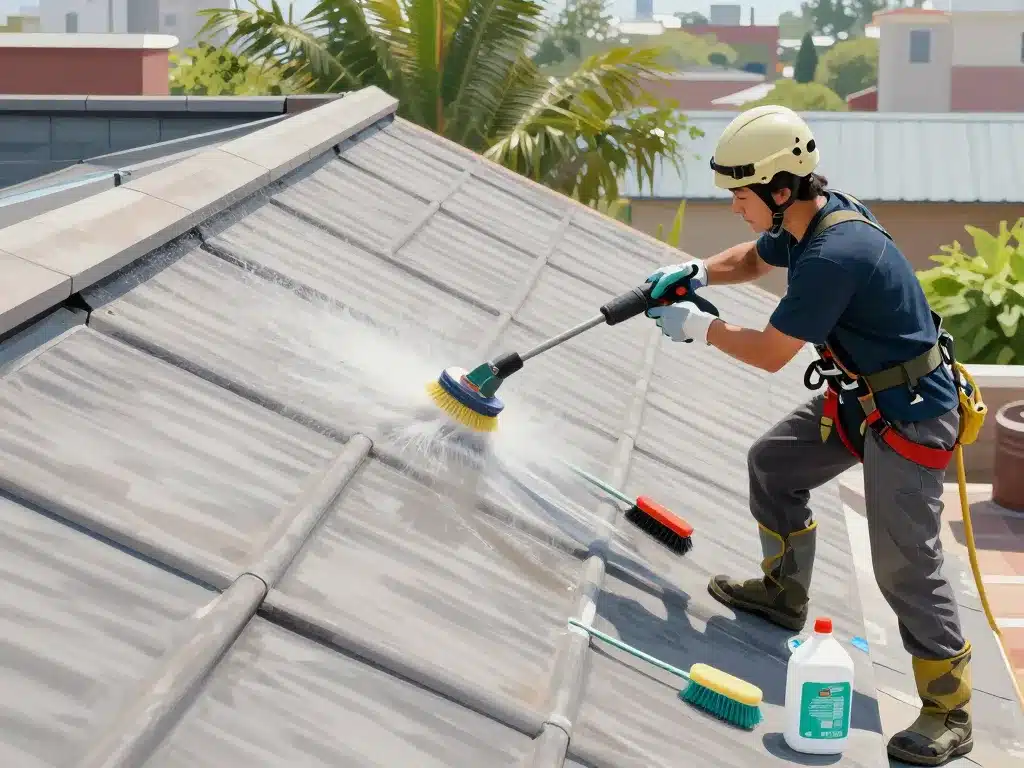 méthodes nettoyage toiture manouche sécurité légale