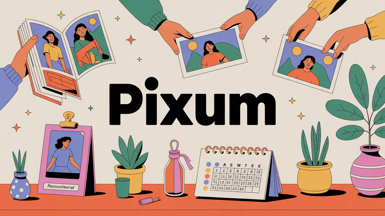 illustration pixum création produits photo