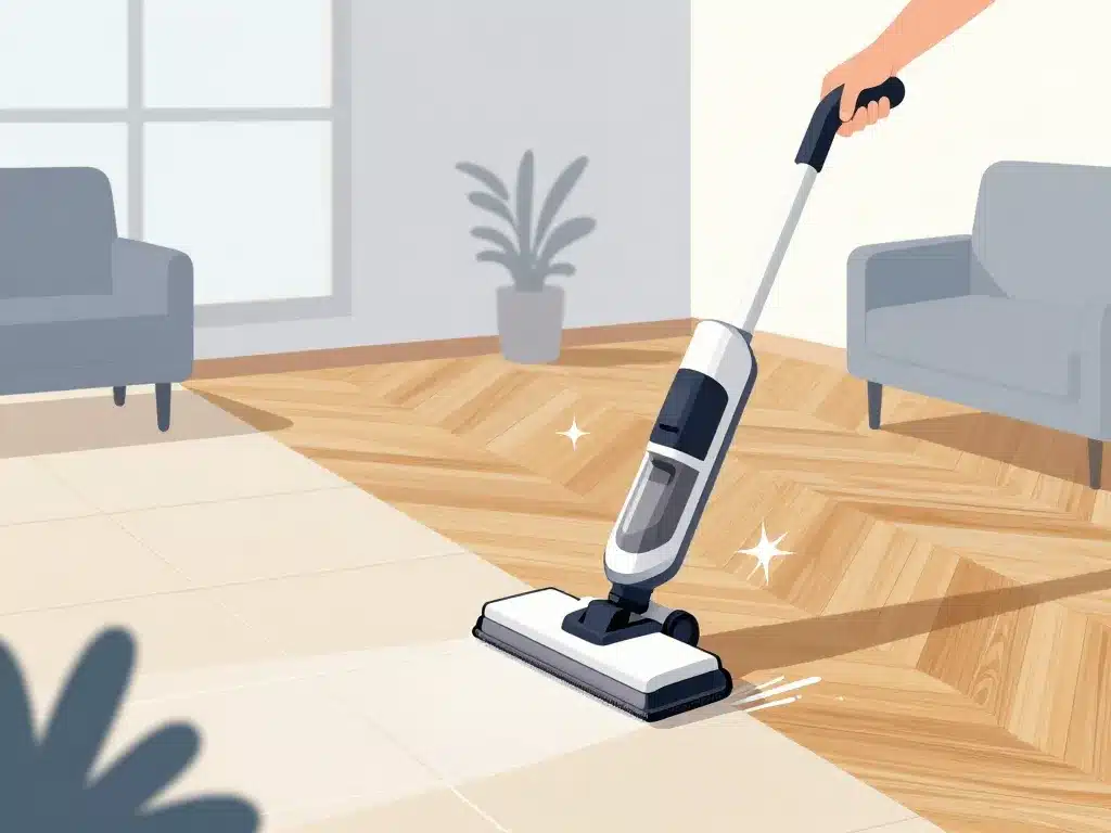 Serpillière electrique carrelage parquet laminate