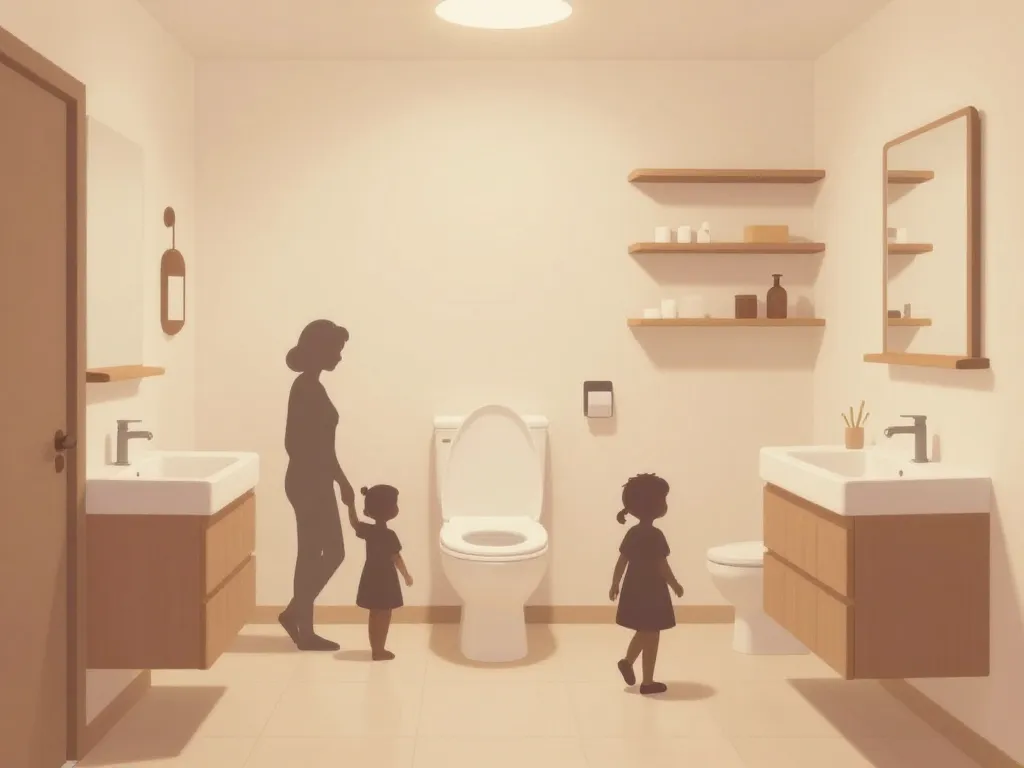 illustration taille toilette m2 espace confortable