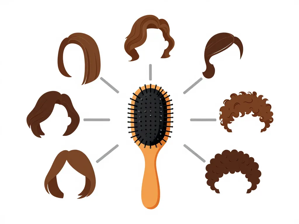 Choix brosse soufflante rotative pour différents cheveux