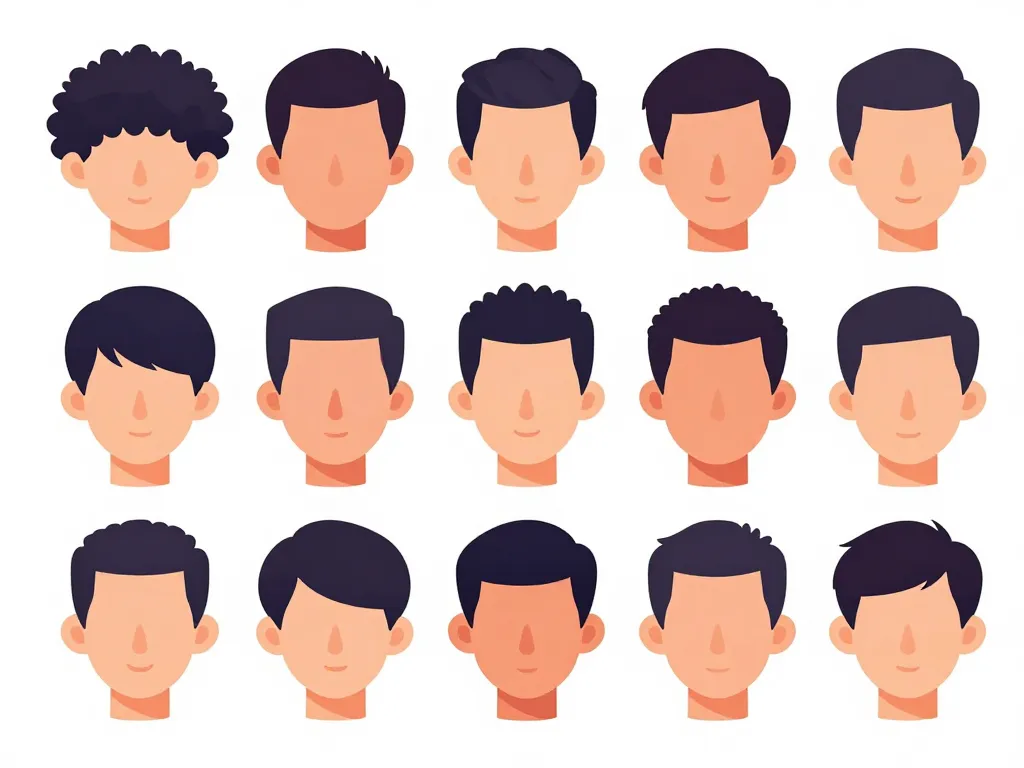 Coupe taper homme adaptation visage cheveux