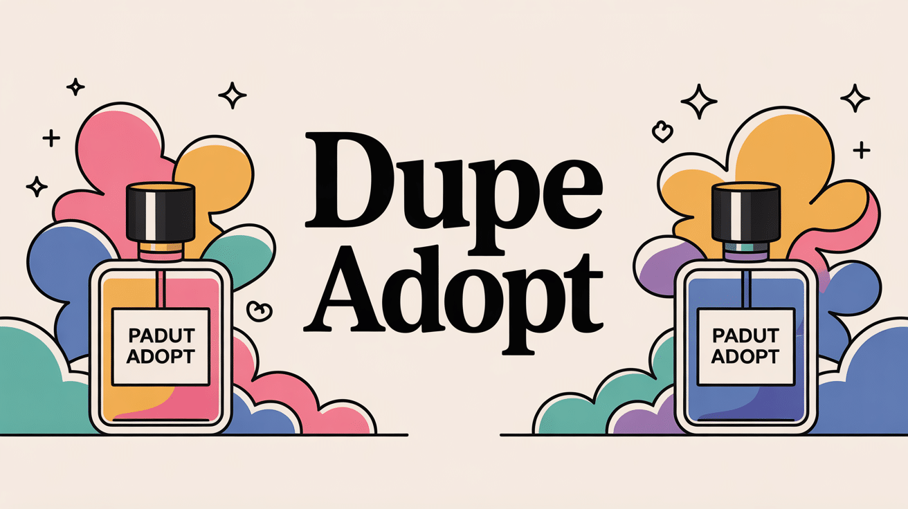 Dupe Adopt image flacons parfum nuages olfactifs