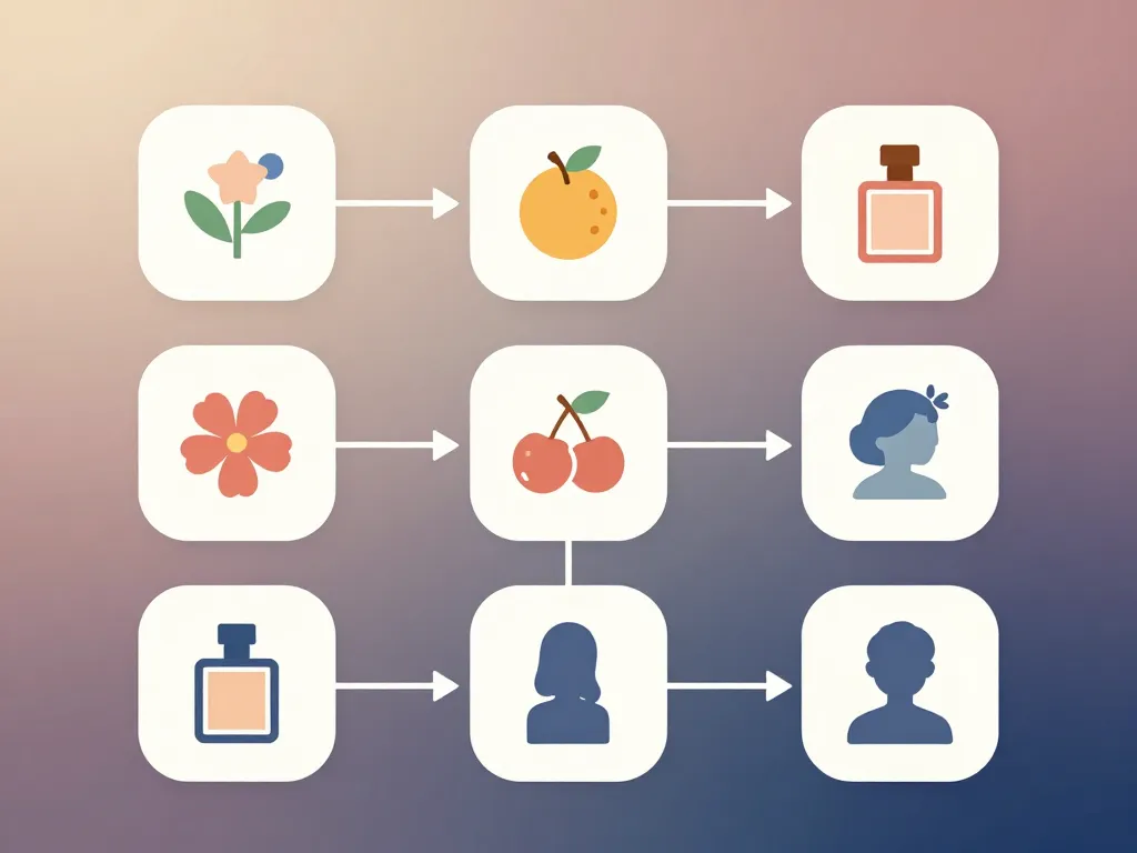 Dupe Adopt diagramme choix parfum usage budget