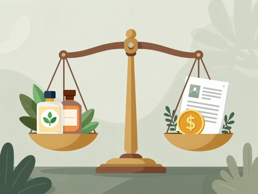 Balance symbolique dupe parfum éthique légalité