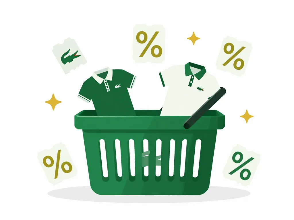 Différents types code promo Lacoste pour réduire prix