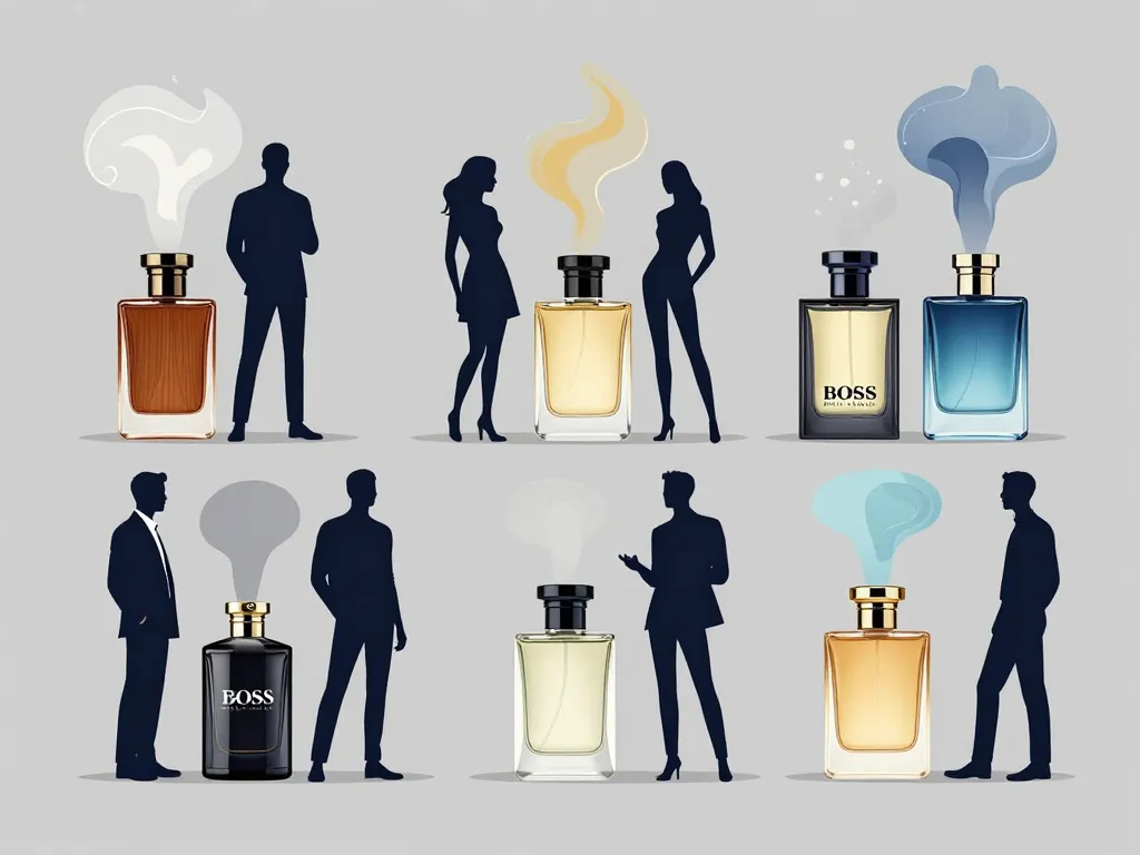 aperçu famille parfum hugo boss homme