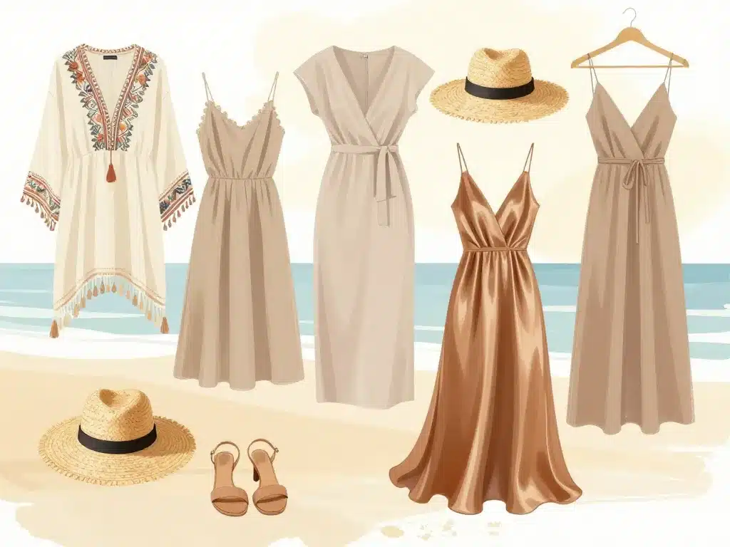 tendances robe de plage été looks