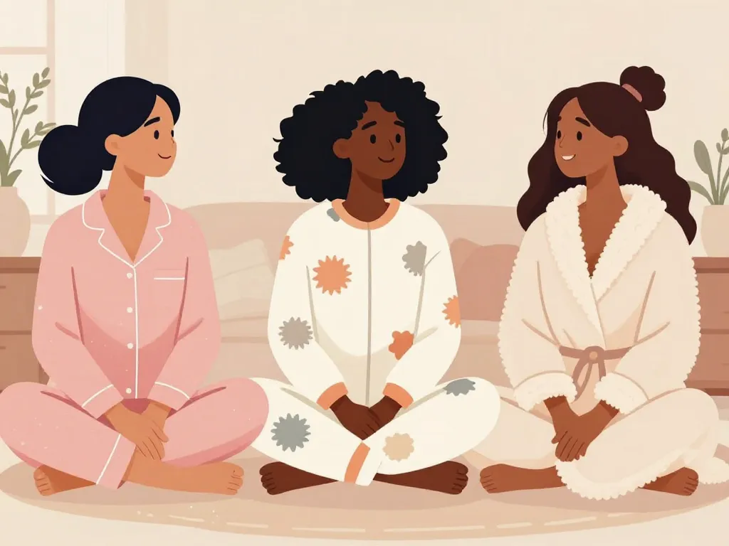 différents styles pilou pilou femme pyjama peignoir