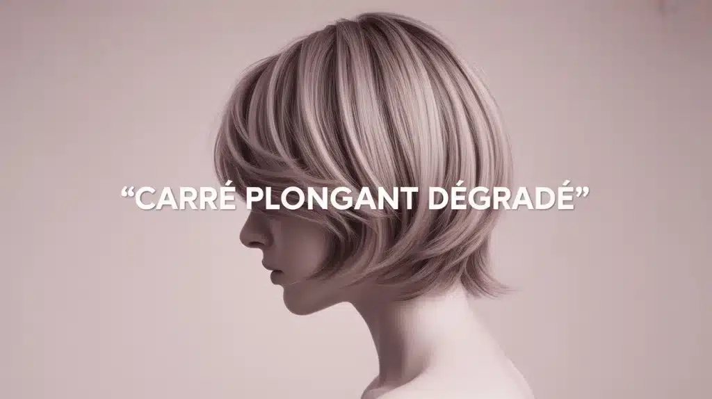 Carré plongeant dégradé pour booster le volume