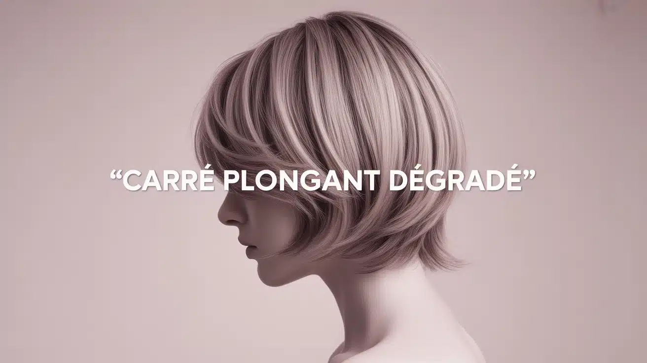 Carré plongeant dégradé pour booster le volume