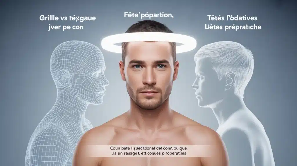 Rasoir électrique : grille vs rotatif pour un rasage sans irritation