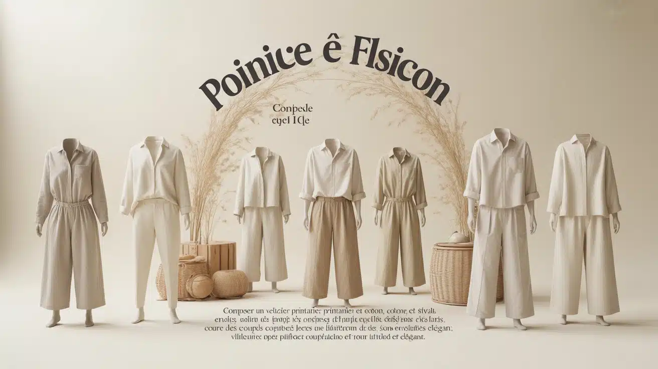 Tenues de cette saison : vestiaire printemps-été en coton et lin