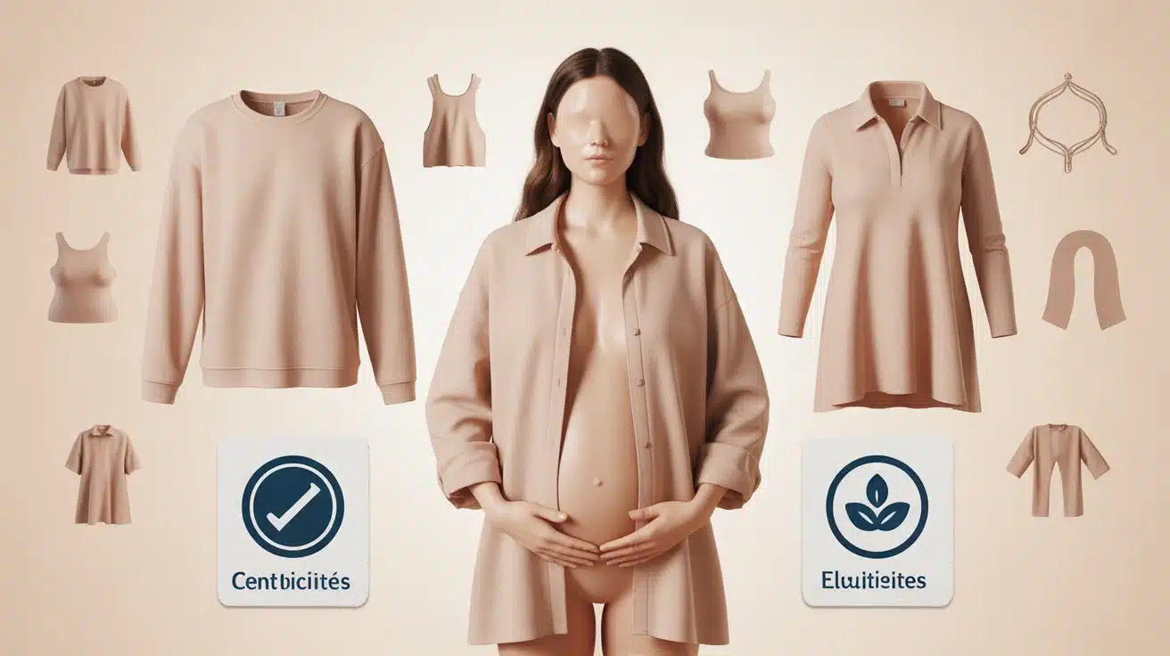 Vêtements d’allaitement : zips invisibles et coton bio pour allaiter discrètement