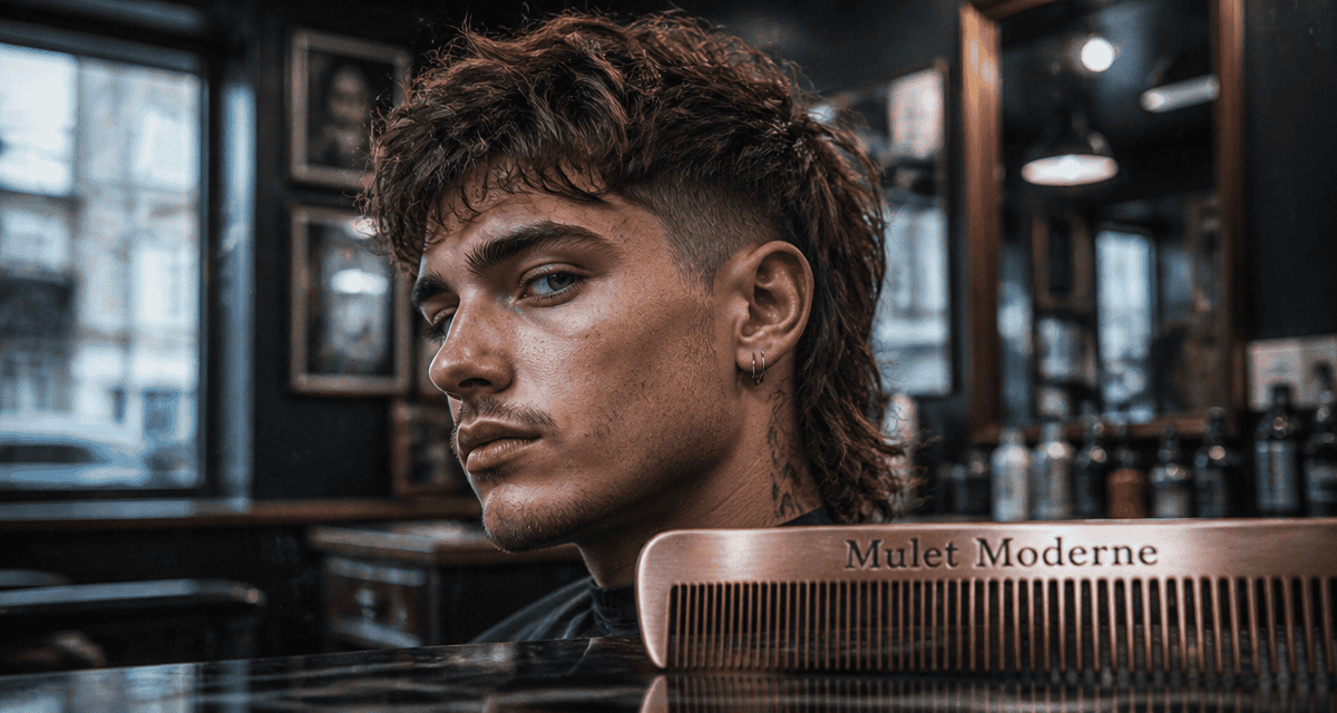 coupe mulet moderne jeune modèle salon