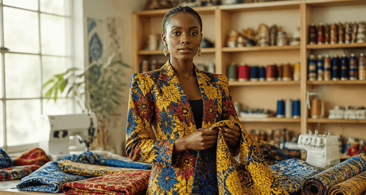 motifs wax femme atelier couture