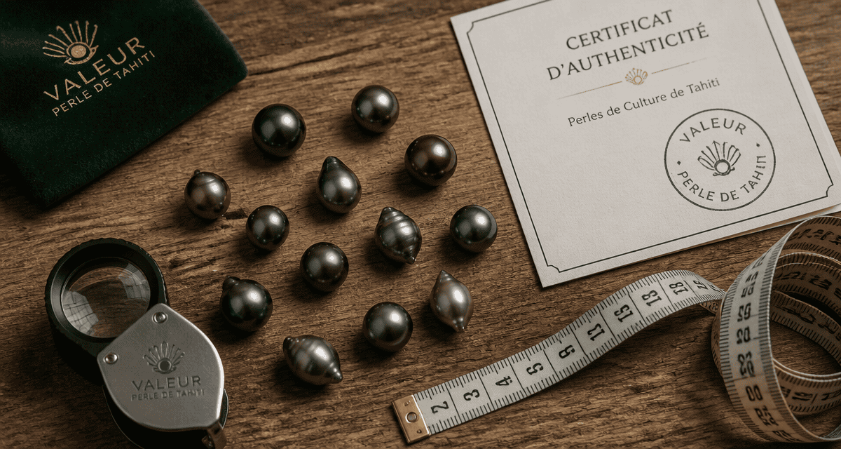 perle de tahiti prix perles variées loupe certificat