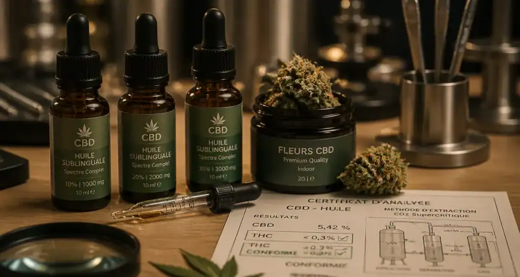 Le Point Chanvre : extraction au CO2 et 4 critères pour un CBD efficace