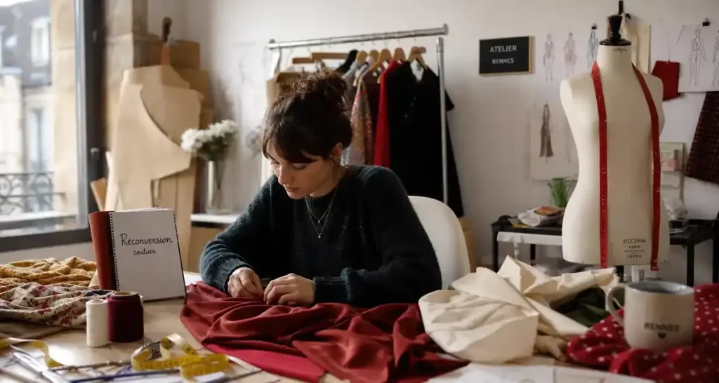 Reconversion professionnelle dans la couture : comment trouver sa voie à Rennes