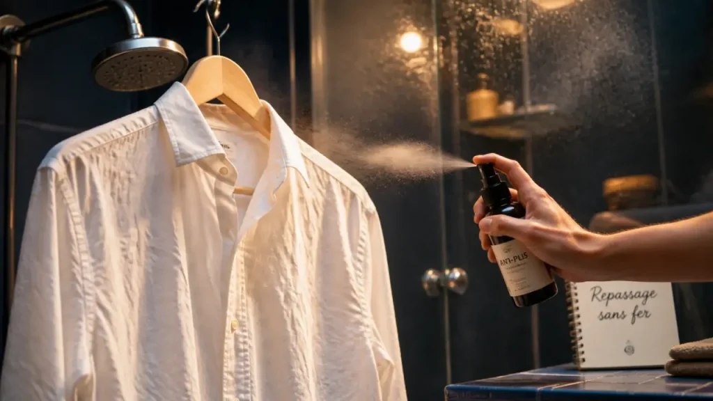 Repasser sans fer, c’est possible avec la vapeur, le sèche-linge et quelques gestes précis