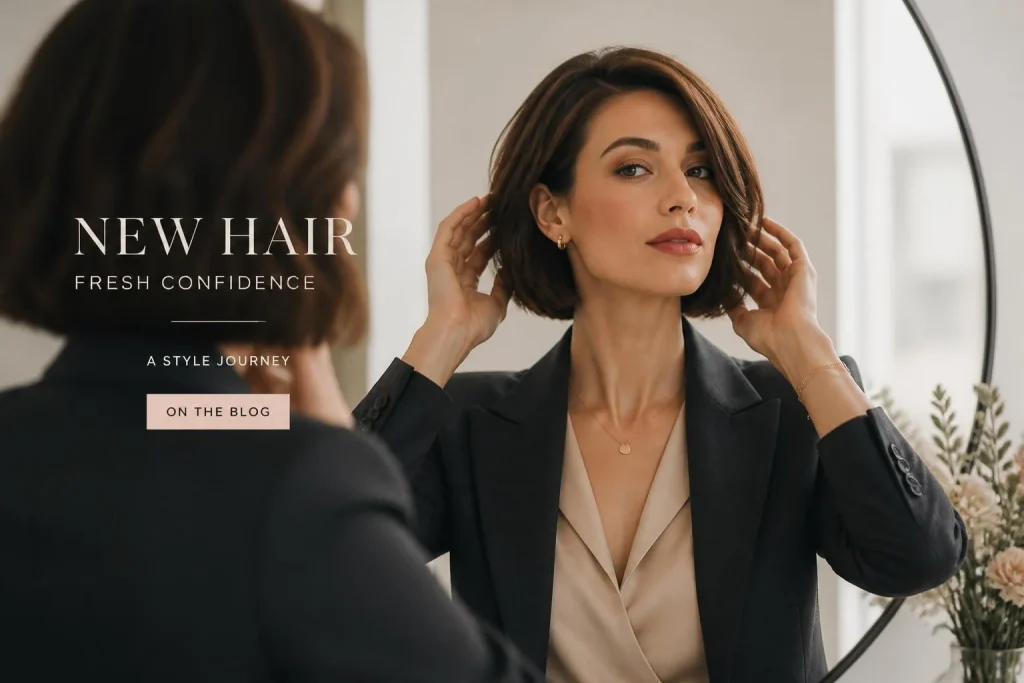 Accorder sa nouvelle coupe à sa tenue pour garder une silhouette harmonieuse